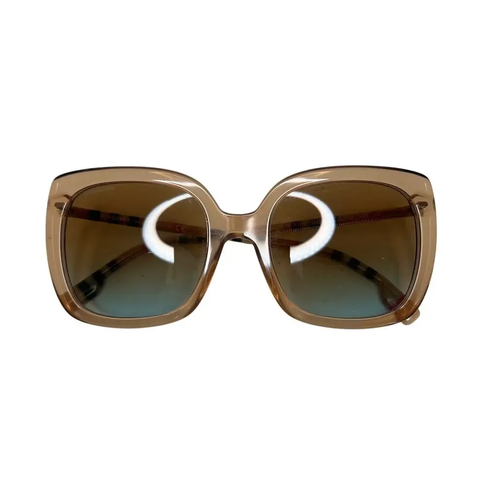 Burberry Tan Square Sunglasses